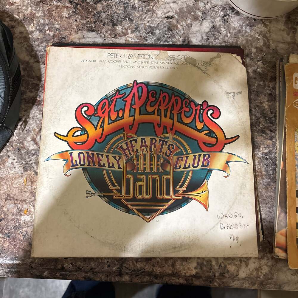 Sgt. Pepper's Lonely Hearts Club Band Original Movie Soundtrack Double LP 1978 R